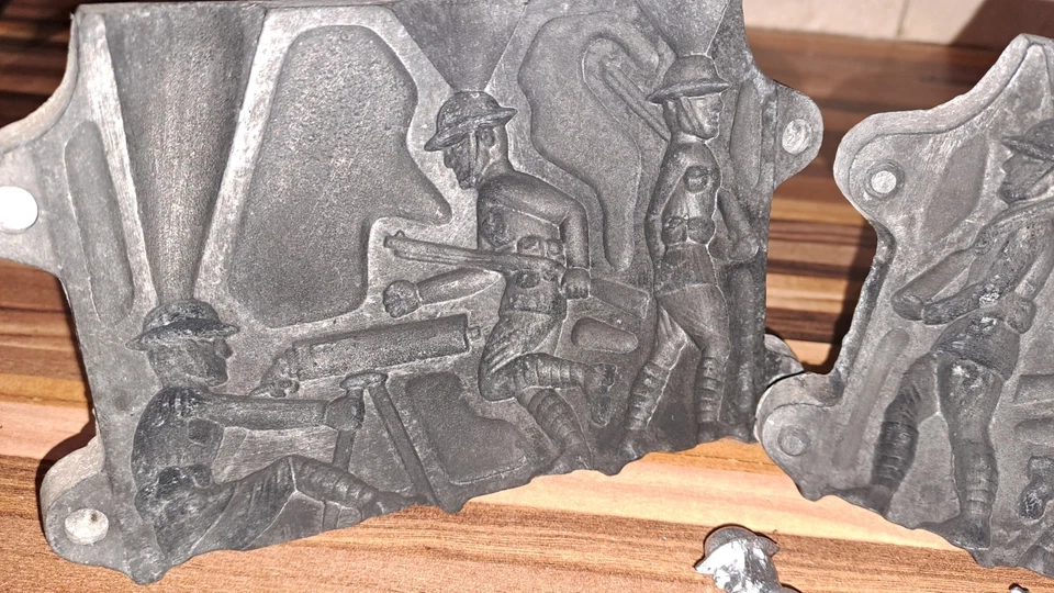 Moule Soldat Plomb En Metal - Photo 2/4