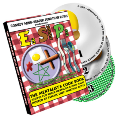 E.S.P. (Eggs, Sausage & Peas) 3 Disc Set by Jonathan Royle magic trick rare 