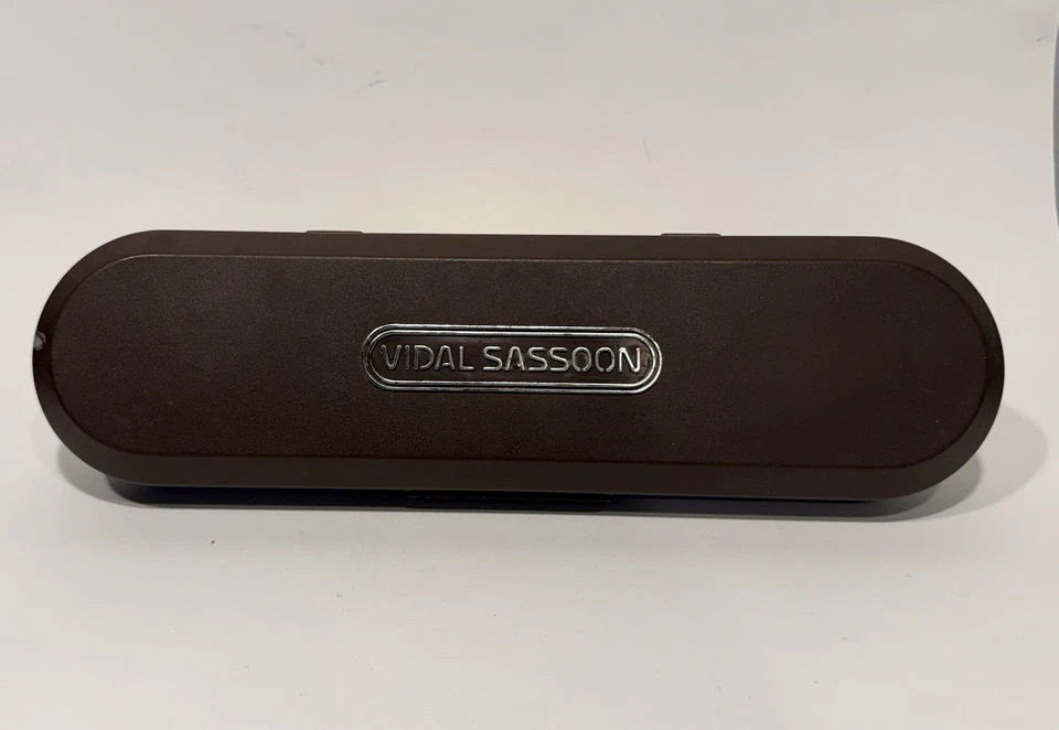 Vidal Sassoon VS‑131 Curling Brush/Iron Set w/Case & Manual – Tested Works - Image 2 of 4