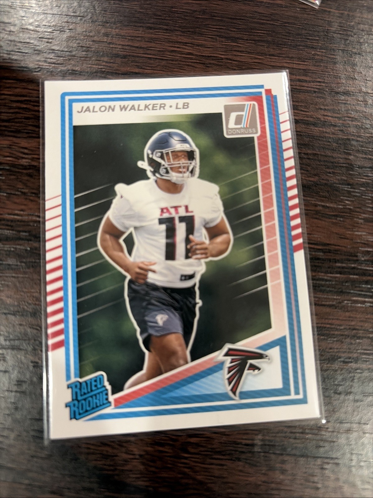 2025 Panini Donruss Football - Jalon Walker Rated Rookie Optic Preview #344 (RC)