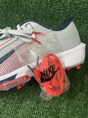 Nike Air Zoom Infinity Tour 2 Golf Pure Platinum Red Navy  display picture 2