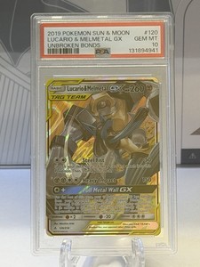 Lucario and Melmetal GX Psa 10 | eBay