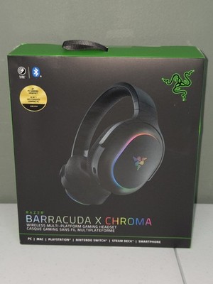 New & Sealed! Razer Barracuda X Chroma RGB Wireless Gaming Headset (RZ04-0522)