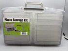 PHOTO STORAGE KIT INCLUDES 12 CASES HOLDS 4”X6” Acid Free Jewelry Organizer