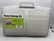 PHOTO STORAGE KIT INCLUDES 12 CASES HOLDS 4”X6” Acid Free Jewelry Organizer