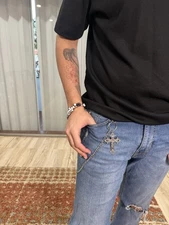 Cross Pants Wallet Chain Biker Trucker Keychain Jean Key Chain for Men Women****