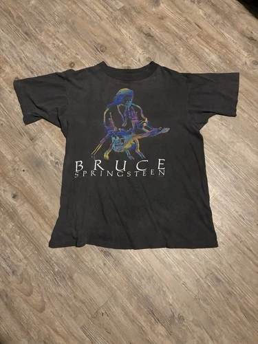 Bruce Springsteen Tee Shirt Rock Band 90s Tour 1990s vintage concert t-shirt, vintage, single stitch, B+ condition