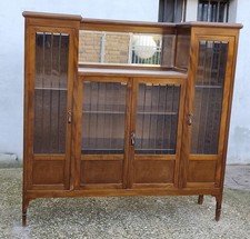 Antica D'epoca Vetrina Liberty Art Nouveau