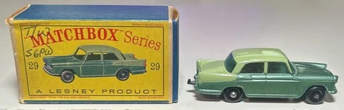 Matchbox Lesney #29 Austin A55 Cambridge with Box (Black Wheels)
