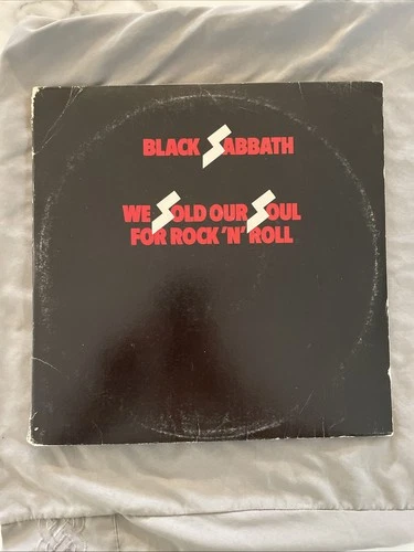 Black Sabbath Sold Our Soul For Rocknroll 1976 Original Warner Bros Release