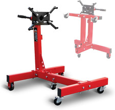 Steel Rotating Engine Motor Stand,3/4 Ton (1,500 Lbs) Capacity with Foldable Fra