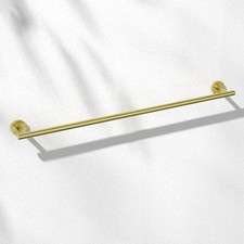 Gold 31.6 Inch Towel Bar for Bathroom, SUS304 Stainless Steel Bathroom Towel ...