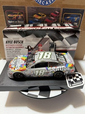 Kyle Busch #18 SKITTLES ZOMBIE TEXAS WIN 2020 1/24 Nascar Diecast