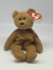 TY Beanie Babies CURLY Bear Retired 1993 Original
