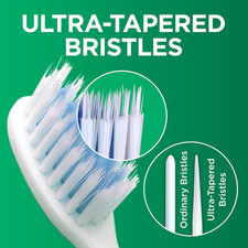 Summit Soft Toothbrush, Ultra Fine Tapered Bristles for More Effective Plaqu...