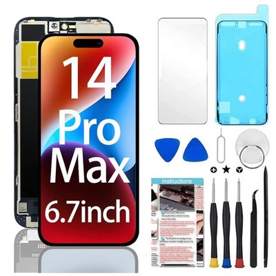 iPhone 14 Pro Max Screen Replacement 6.7 LCD Display 3D Touch TSIOFO A2894 A2651