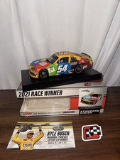 2021 Kyle Busch 54 M M s Nashville Win Raced Version 1/24 NASCAR Diecast
