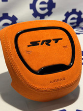 Orange Alcantara Steering Wheel Cover Fits 2015 All Dodge Jeep Srt Orange Alcantara Steering Wheel Cover Fits 2015 All Dodge Jeep Srt