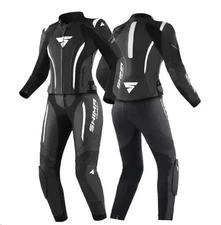 Ladies Leather Motorbike Suit 2 Piece – Motorcycle Biker Racing Gear for Women