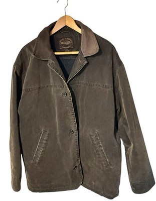 VTG Aberdeen Sportswear Co. Blanket Lined Jacket Farmhouse Rancher Coat Men s XL