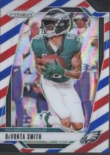 2024 Panini Prizm "RED/White/Blue Prizm" DeVonta Smith #234