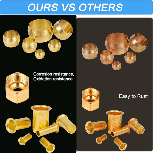 Compression Fittings Assortment Kit-6 Sizes(1/8"3/16" 1/4" 5/16" 3/8" 1/2") - Picture 6 of 12