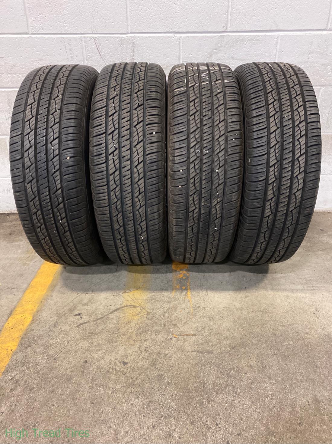 4x P225/65R17 Continental Control Contact Tour A/S Plus 9/32 Used Tires