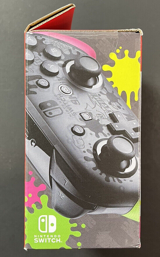 Soldes Nintendo Manette Switch Pro édition Splatoon 2 2024 au meilleur prix  sur