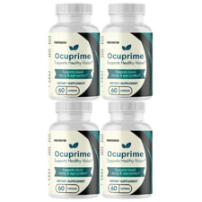 Ocuprime Nutritional Supplement Support for Eye Function & Wellness, 4 Bottles