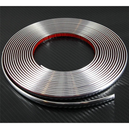 (0.9cm) 9mm x 2m CHROME CAR STYLING MOULDING STRIP For Audi A3 8L 8P Sportback