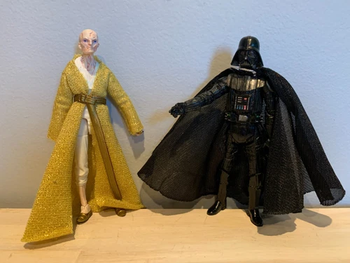 Star Wars Vintage Collection Hasbro Supreme Leader Snoke & Darth Vader Loose