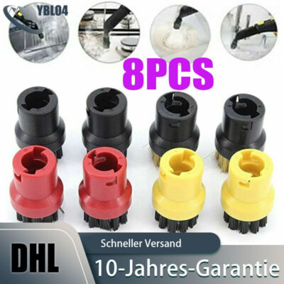 Dampfreiniger Zubehör Düse Rundbürsten Bürste für Kärcher SC1 SC2 SC3 28631590