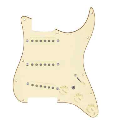 920D Vintage American 7-W w/Toggle Loaded Pickguard for Strat Guitar Cream/Cream