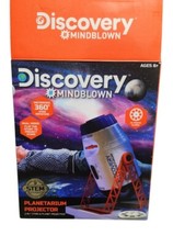 Discovery Mindblown 2-in-1 Reversible Planetarium Projector Space Stars Open Box