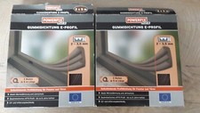 POWERFIX Profi+ Gumowa uszczelka Uszczelka okienna Uszczelka drzwi Profil E brązowa NOWA
