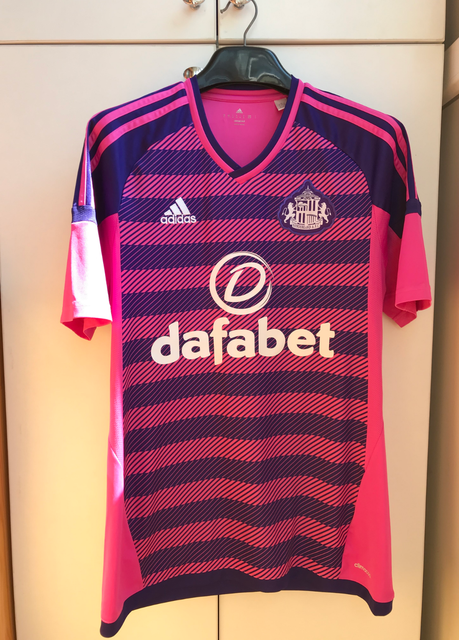 pink sunderland shirt