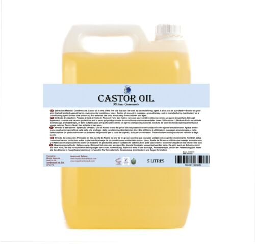 Mystic Moments Castor Carrier Oil - 100% Pure - 10 Litres - Picture 1 of 5
