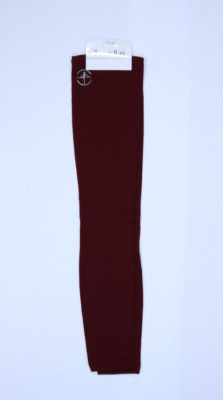 Wear Moi Cristal Ballet Dance Legwarmers Full Length Skinny Fit Maroon Adult M/L
