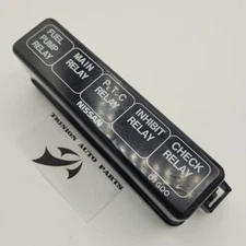 1986 Nissan D21 Hardbody Under Hood Fuse Relay Box Cover Lid Black OEM