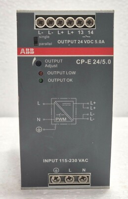 ABB CP-E 24/5.0 Switch Mode Power Supply 1SVR427034R0000