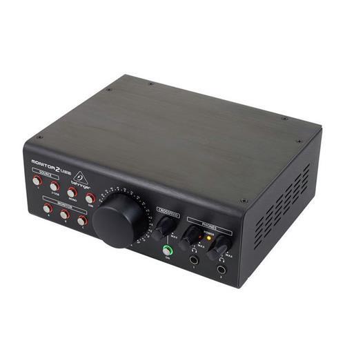 BEHRINGER MONITOR-2-USB MONITORAGGIO SPEAKER VCA 2 STEREO IN 3 OUT 2 MONITOR2USB