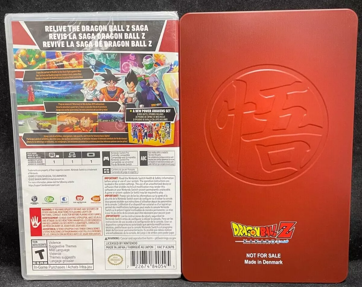 Dragon Ball Z: Kakarot PS4 Edição Steelbook - Get Game