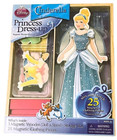 Disney Princess Cinderella Wooden Magnetic Dress Up Playset - 25 Piece Set - VGC