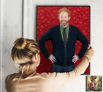 Modern Family Jesse Tyler Ferguson Foto/Poster bis 30''