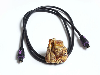 QED Profile Optical Digital DAC Interconnect Toslink Hi-Fi Audio Cable 1.0 m