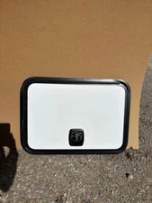 RV/Trailer Cargo Door / Access Door. White 30"x21"x2", W/ Locks, No Keys, #115B