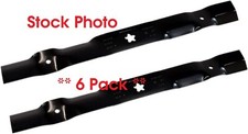6PK Husqvarna 532403107 Lawn Tractor 46" Mulching Blades