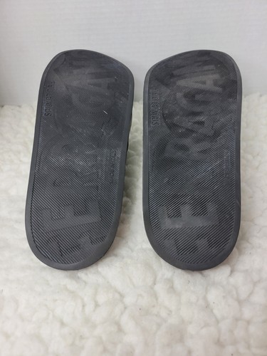 Salvatore Ferragamo Groove 6 Men's Sandals Size 10M Rubber Gancini Logo Slides - Picture 11 of 12