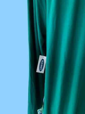 OLD NAVY LADIES LONG SLEEVE SOLID GREEN LIGHTWEIGHT TSHIRT DRESS NWT XL |  eBay