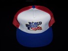 MLB World Series 1985 Baseball Vintage Snapback 1980s hat mesh back truckers cap